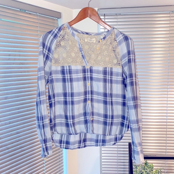 Ralph Lauren Denim & Supply Lace Flannel - Picture 1 of 4